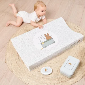 Aankleedkussen - Nijntje en Nina in bad