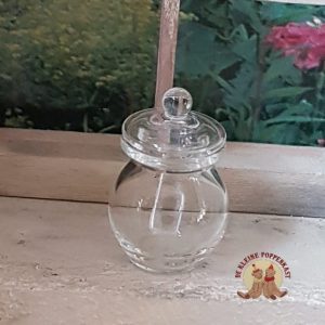 Glazen snoeppot