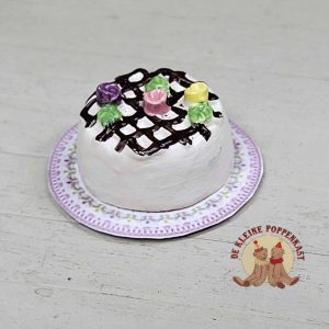 Miniatuurtaart – perfect voor Pasen, lente & feestelijke gelegenheden – 1:12
