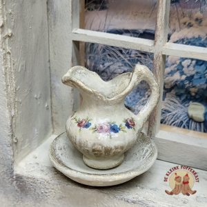 Miniatuur brocante lampetstel – 1:12