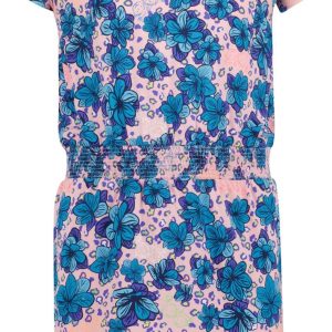 4PRESIDENT Meisjes jurk – Sweet flower AOP – Maat 98 – Meisjes jurken