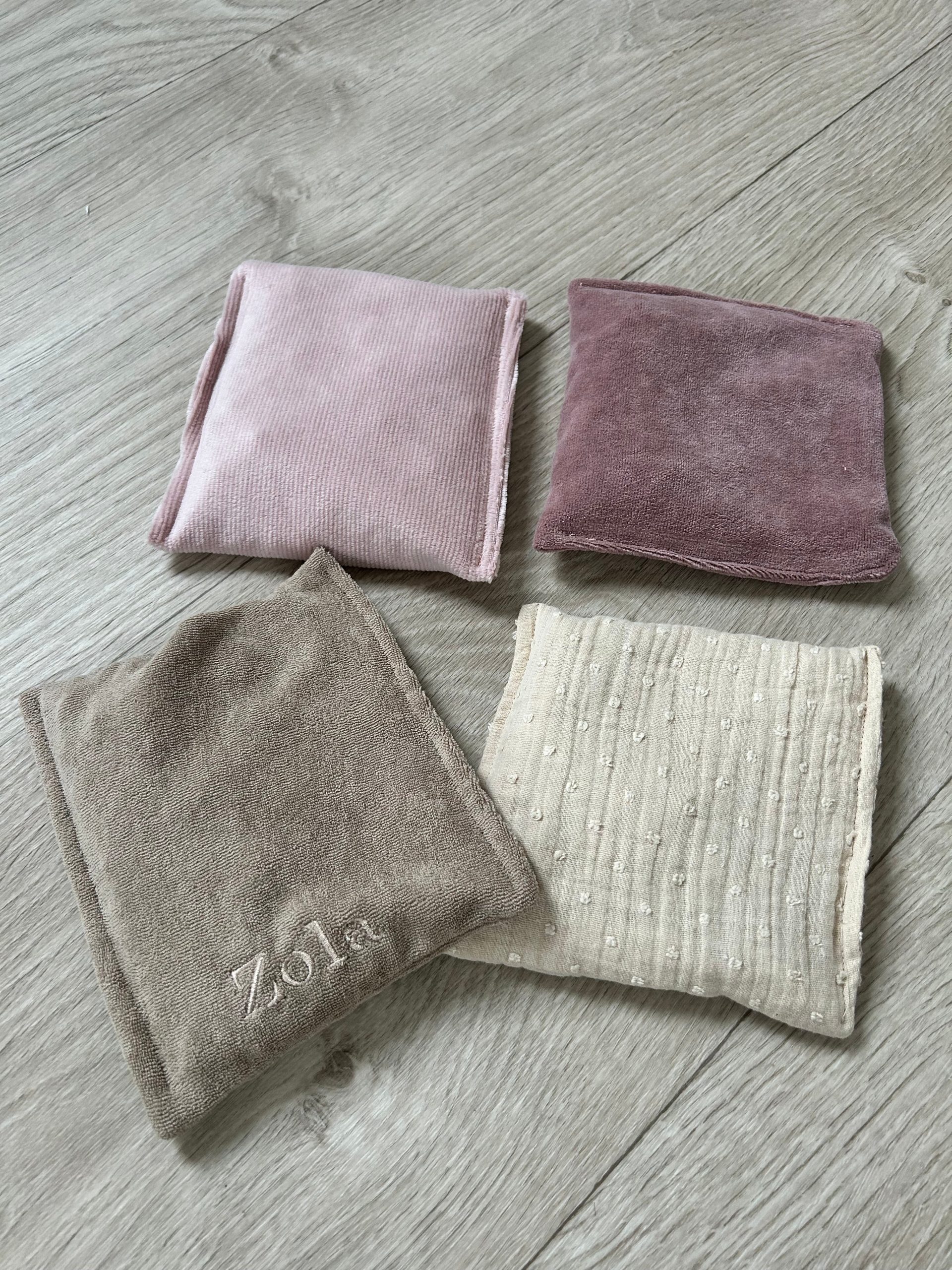 Sensorische pittenzakjes met naam (4 stuks) I Meerdere kleuropties mogelijk - Afbeelding 9
