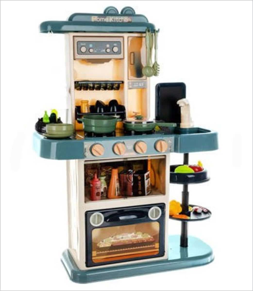 Ariko kinderkeuken – Speelgoed keuken – Keuken met Licht, Geluiden en Stromend Water – 72 cm hoog – Inclusief batterijen - Afbeelding 2