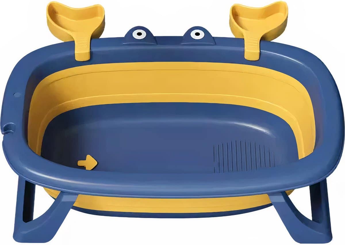Baby Bad Krab – Opvouwbaar – Inclusief Badkussen en Speelgoed – Ook Voor Buiten - Afbeelding 2