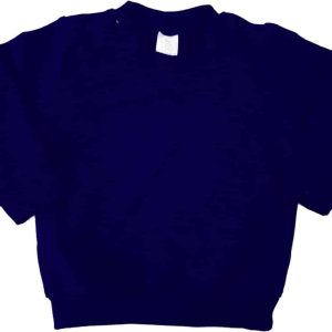 Baby Trui – Baby Sweater – Baby Hoodie – Baby Hoody – Sweater Donkerblauw Blanco – Navy Sweater – Trui Blauw – Baby Sweater – Kinder Sweater – Blanco – Hoge Kwaliteit – Basic Sweater – Basic Trui – Effen Trui – Maat 98