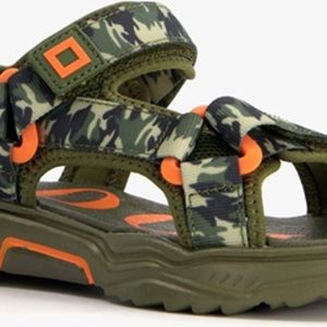 Blue Box jongens sandalen met camouflageprint – Groen – Maat 27