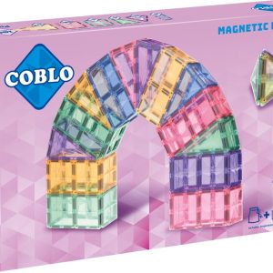 Coblo Pastel – 100 stuks – Magnetisch speelgoed – Montessori speelgoed – Speelgoed 3,4,5,6,7,8,9 jaar