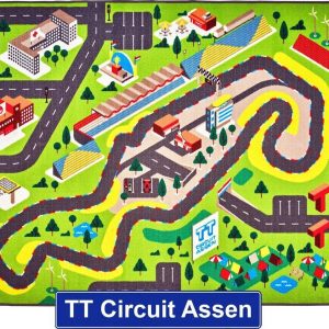 Jouw Speelkleed TT Circuit Assen – Verkeerskleed – Speeltapijt.