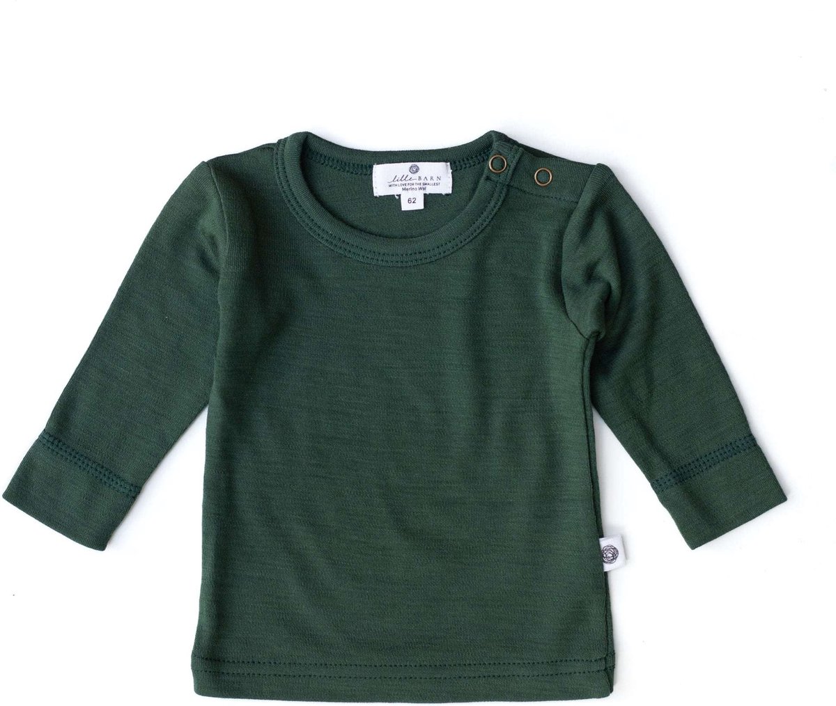 Lille Barn – Baby trui / long sleeve shirt – Merino wol – Mountain view – maat 86