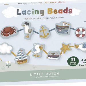 Little Dutch Houten Rijgkralen Sailors Bay – educatief speelgoed