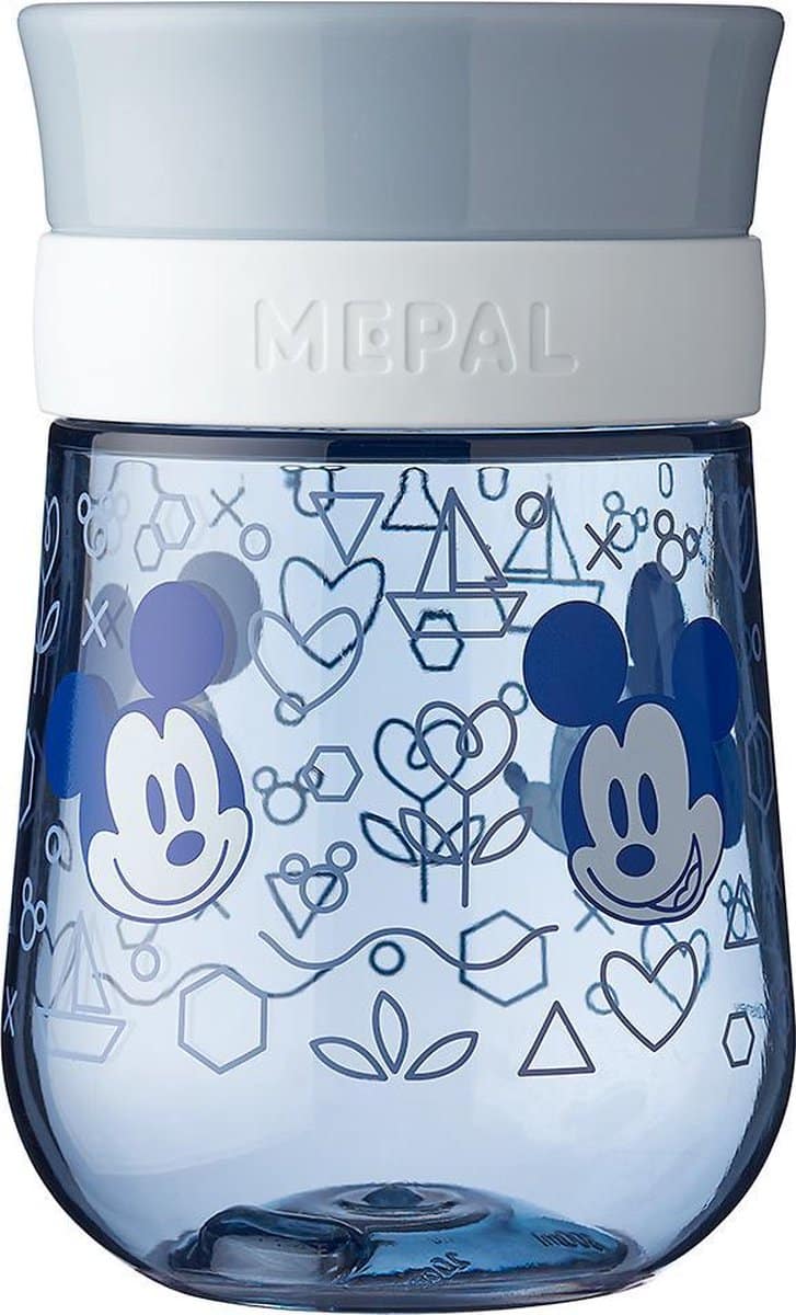 Mepal Mio – 360° Oefenbeker 300 ml – stimuleert het zelf drinken – Mickey Mouse – kan tegen een stootje – drinkbeker kinderen – lekvrije beker - Afbeelding 2