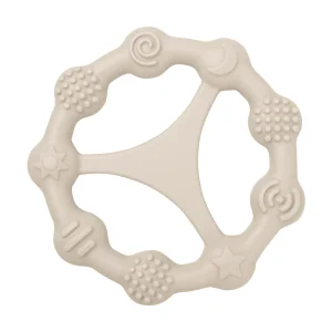 MijnNami Montessori Siliconen Bijtring – Ivory