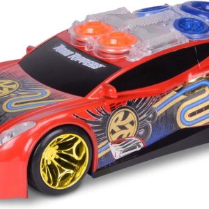 NIKKO – Road Rippers Street Beatz – Speelgoedauto met Licht & Geluid – Rood