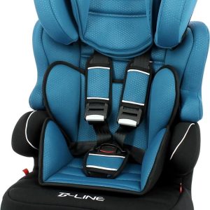 Nania – Autostoel BELINE LUXE – groep 1/2/3 – Meegroei autostoel – van 9 tot 36 kg – Blauw