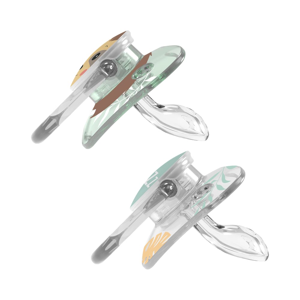 Dr. Brown’s Fopspeen 2-pack animal faces fase 2 - Afbeelding 4