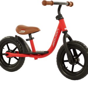 Sajan Loopfiets – Jongens en Meisjes – 2 Jaar – Buitenpeelgoed – Mat-Rood