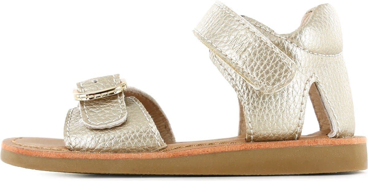 Sandalen | Meisjes | Gold | Leer | Shoesme | Maat 22 - Afbeelding 2