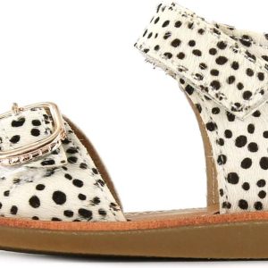 Sandalen | Meisjes | White Black Dots | Leer | Shoesme | Maat 24