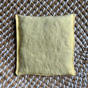 Sensorisch zakje pastelkleur lichtgeel