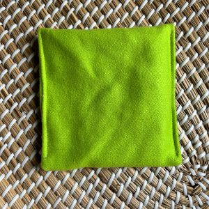Sensorisch zakje regenboogkleur lime