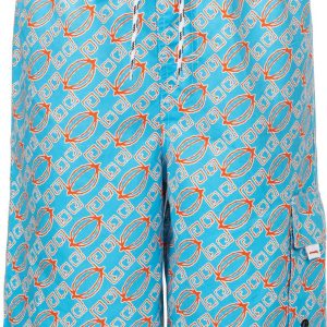 Snapper Rock UV werende Zwembroek Kinderen Schildpad – Blauw – Maat 104-110