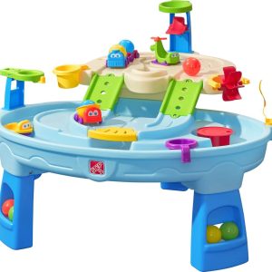 Step2 Ball Buddies Watertafel voor kinderen met ballen – Kinder speelgoed van kunststof met 23 accessoires incl. ballen – Speelgoed activiteitentafel voor binnen of buiten / tuin
