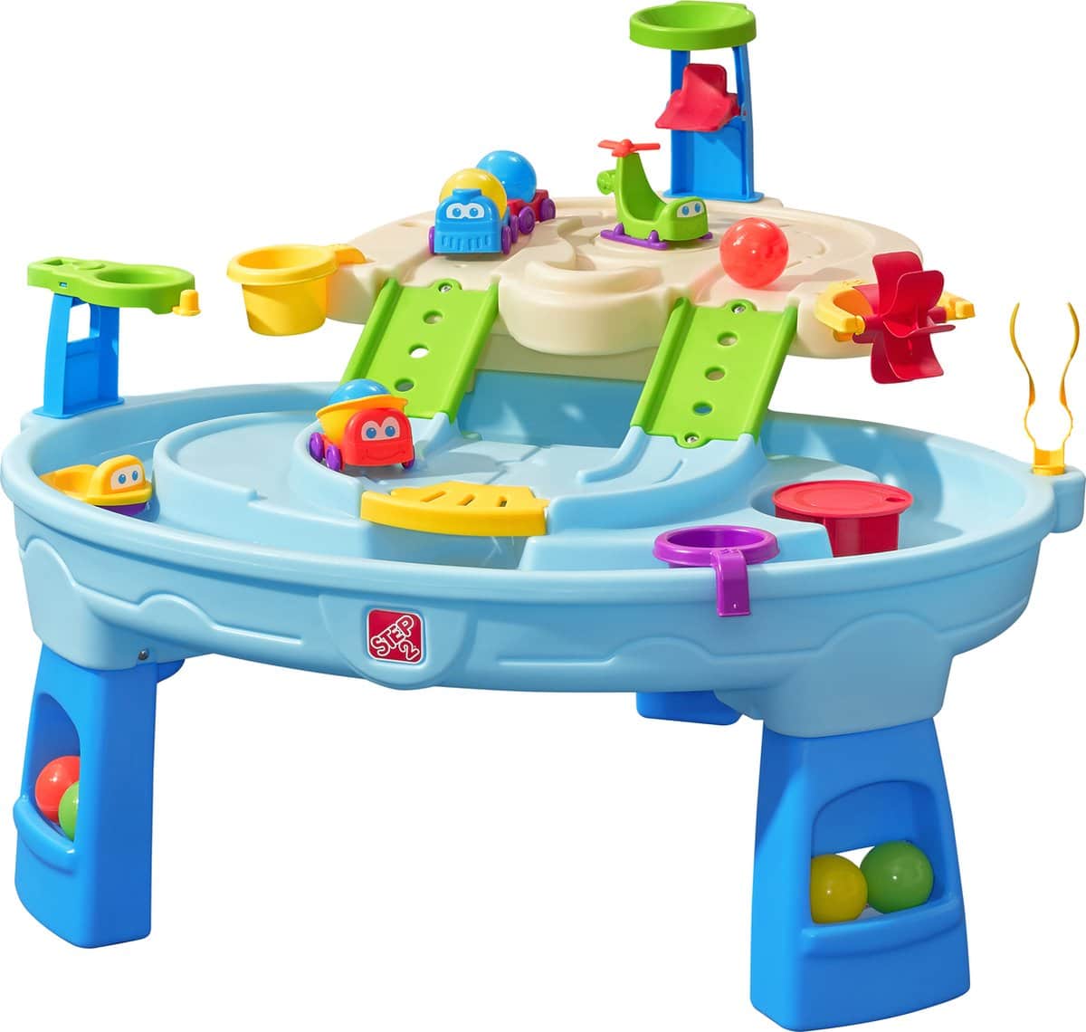 Step2 Ball Buddies Watertafel voor kinderen met ballen – Kinder speelgoed van kunststof met 23 accessoires incl. ballen – Speelgoed activiteitentafel voor binnen of buiten / tuin - Afbeelding 2