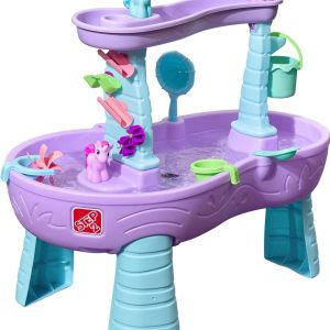 Step2 Rain Shower Splash Unicorns Watertafel – Eenhoorn met 13-delig accessoireset – Waterspeelgoed voor kind – Activiteitentafel met water voor de tuin / buiten