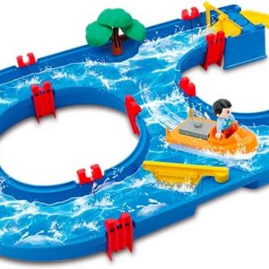 Waterbaan – waterspeelgoed – aqauplay – waterbaan aqauplay – waterbaan speelgoed – waterspeelgoed kinderen / buiten – 39 delig