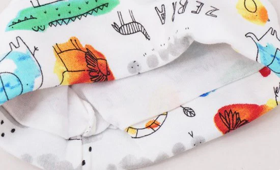 Babymuts set – Olifant gestreept - Afbeelding 4