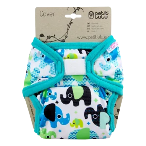 Petit Lulu overbroekje XL – Olifant Blauw