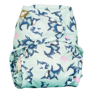 LittleLamb Wrap – Whale of a Time